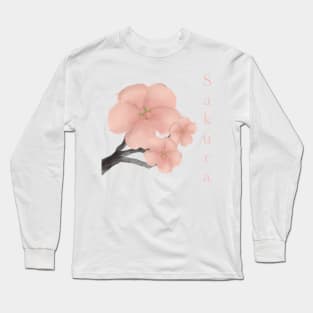 Sakura Flower Long Sleeve T-Shirt